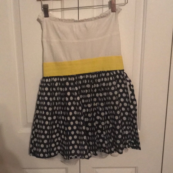 Abercrombie & Fitch strapless dress pockets - Picture 4 of 6